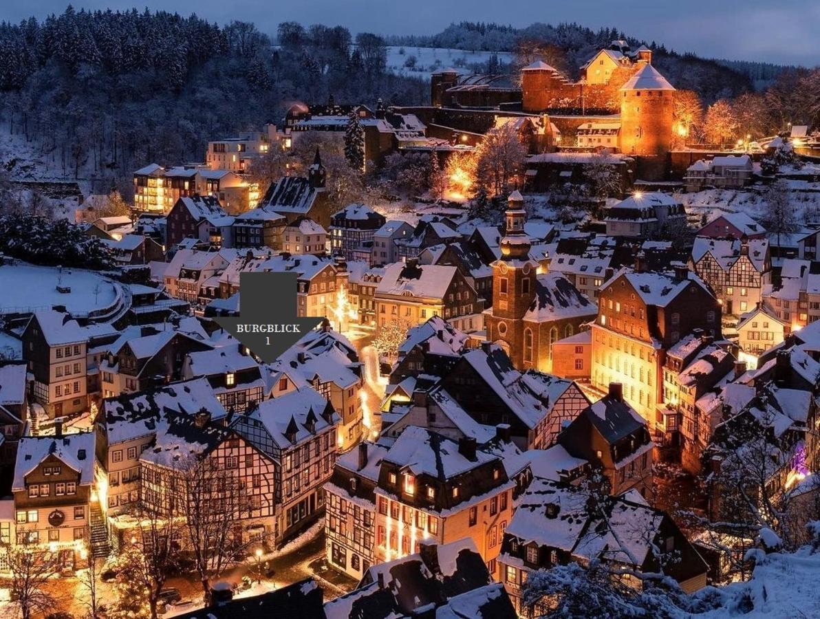 Holiday House Burgblick1 With Terrace - Vosproperties Monschau Dış mekan fotoğraf